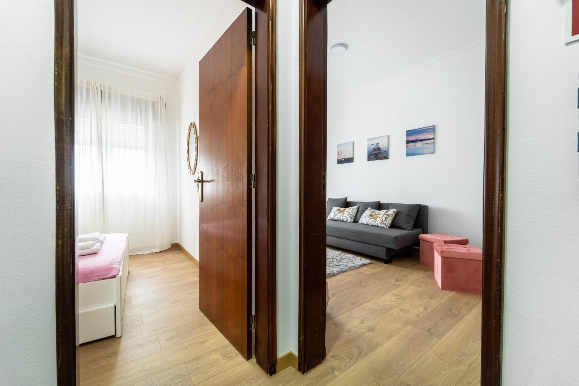Casino And Beach Apartment By House And People Povoa de Varzim Bagian luar foto